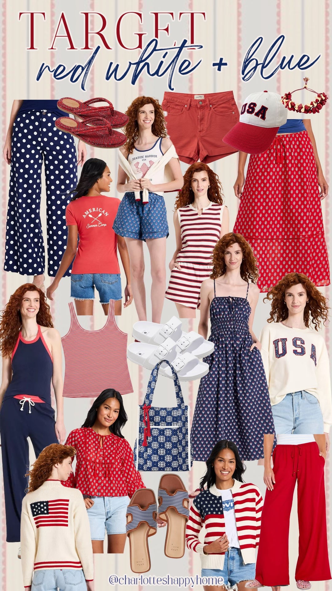 The new Americana collection at Target is sooo good! So many summer must haves!

#targetfinds

Target finds. Target fashion. Target new arrivals. Target red white blue style. Target Americana fashion.

#LTKootd #LTKSeasonal #LTKgrwm