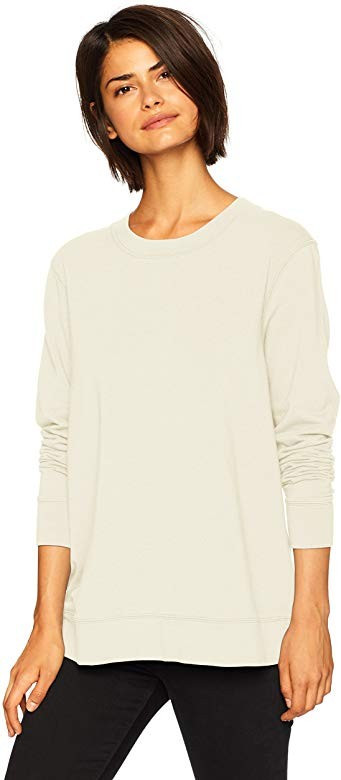 Amazon Brand - Daily Ritual Women's Terry Cotton and Modal Tie-Back Sweatshirt | Amazon (US)