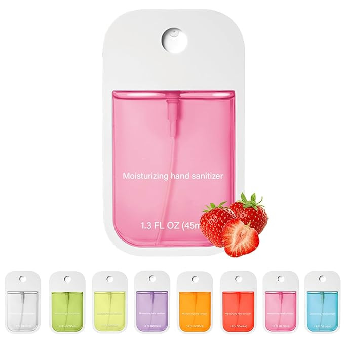 Power Mist Hydrating Hand Sanitizer Spray, Portable Travel-Size Hand Sanitizer Spray, 500-Sprays ... | Amazon (US)