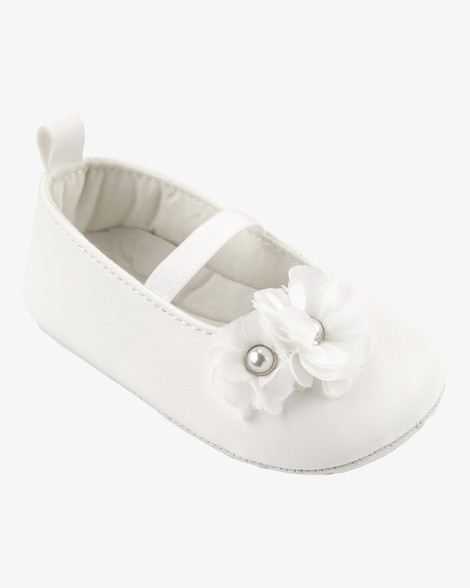 Carter's Baby Girls Mary Jane Shoes 4 White | Carter's Inc