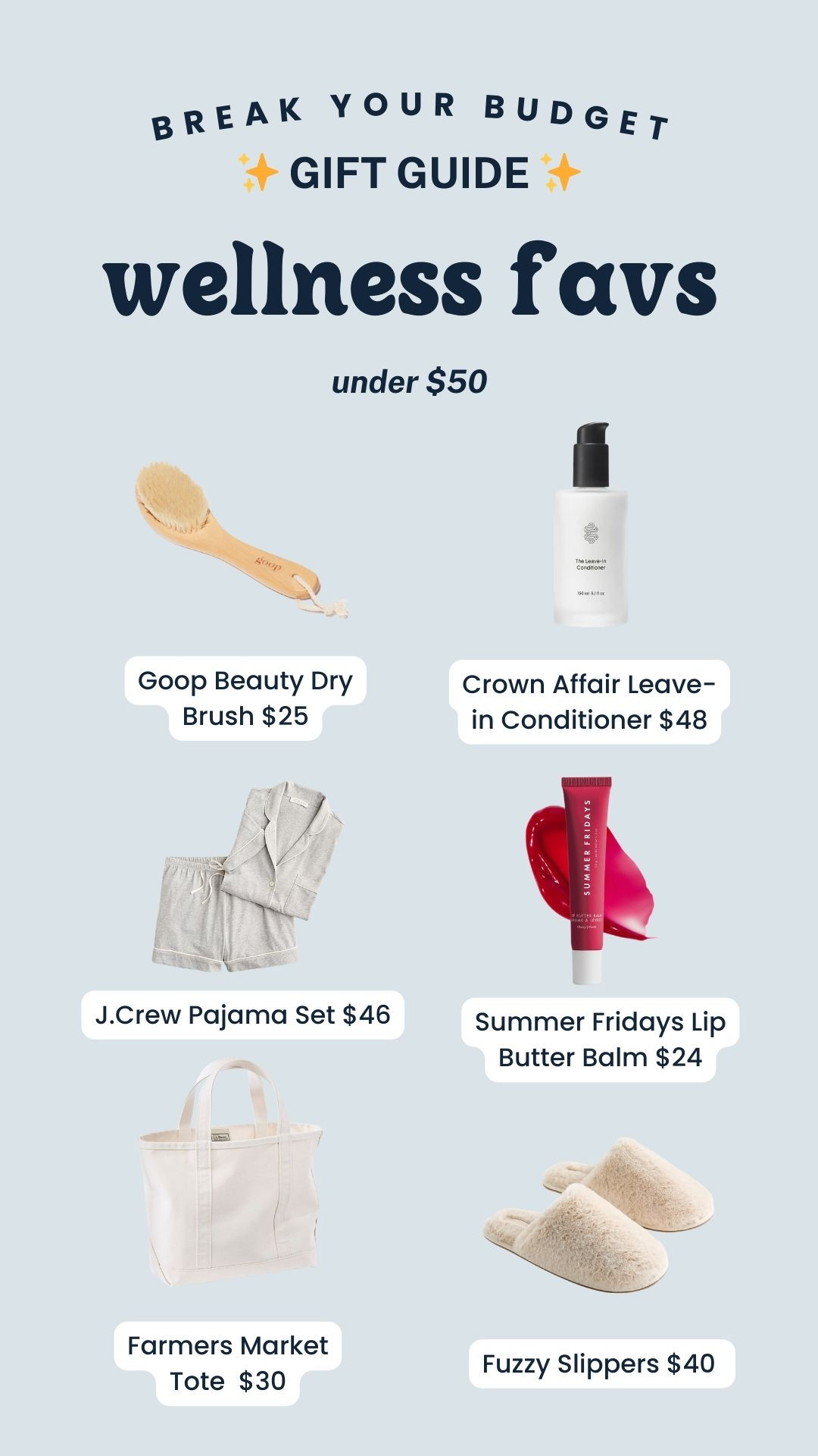 Gift Guide Under $50: Wellness Favs! 

 #LTKGiftGuide #LTKHoliday #LTKSeasonal
