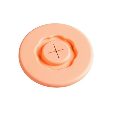Silicone Cup Lid Glass Drink Cover Durable Heat-Resistant Cup Covers with Straw Hole for Glass Cup D | Walmart (US)