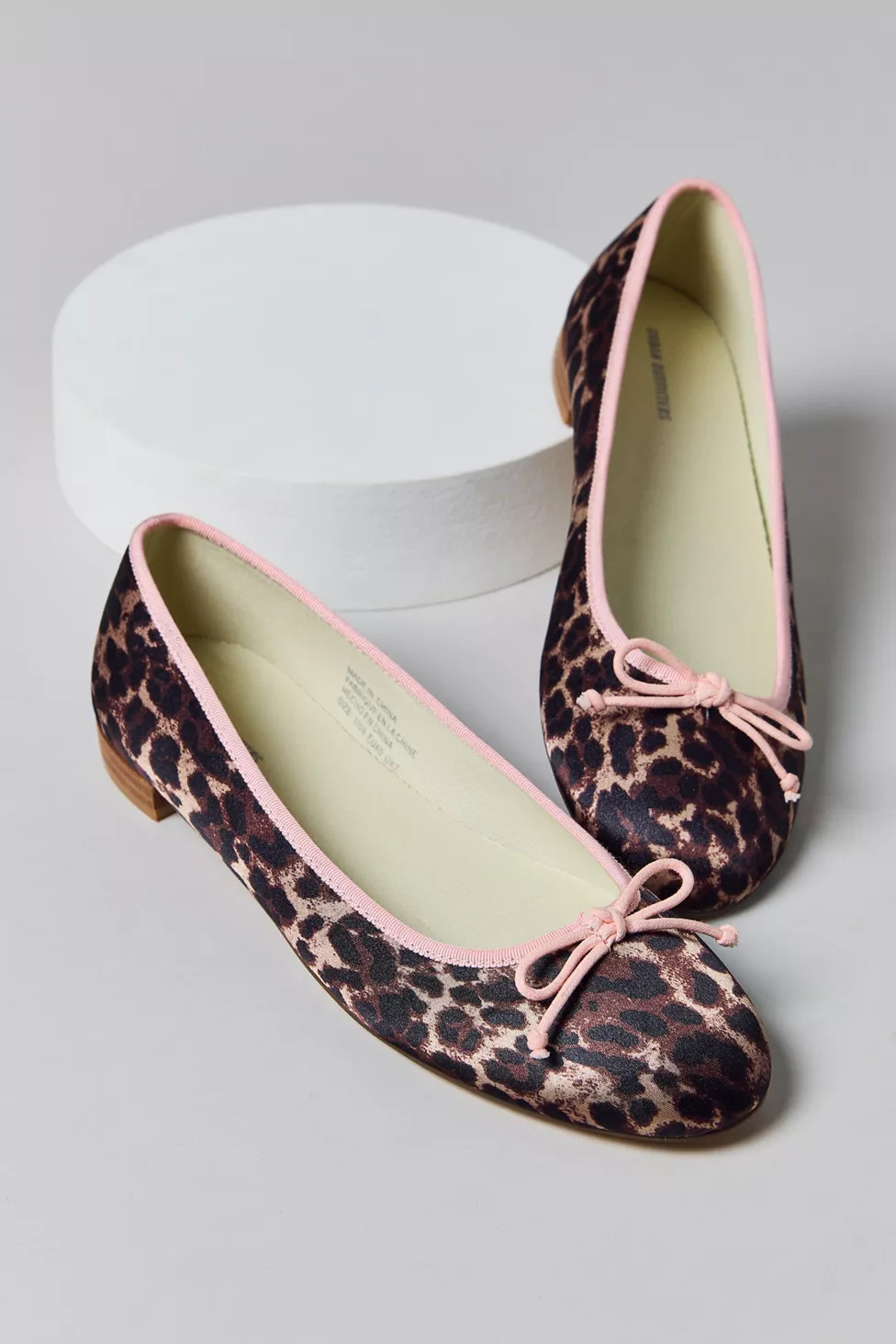 UO Lucy Satin Ballet Flat | Urban Outfitters (US and RoW)
