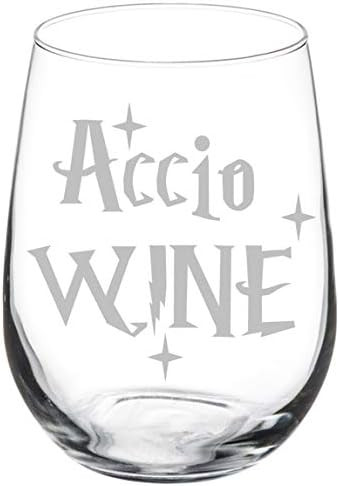 Wine Glass Goblet Accio Wine (17 oz Stemless) | Amazon (US)