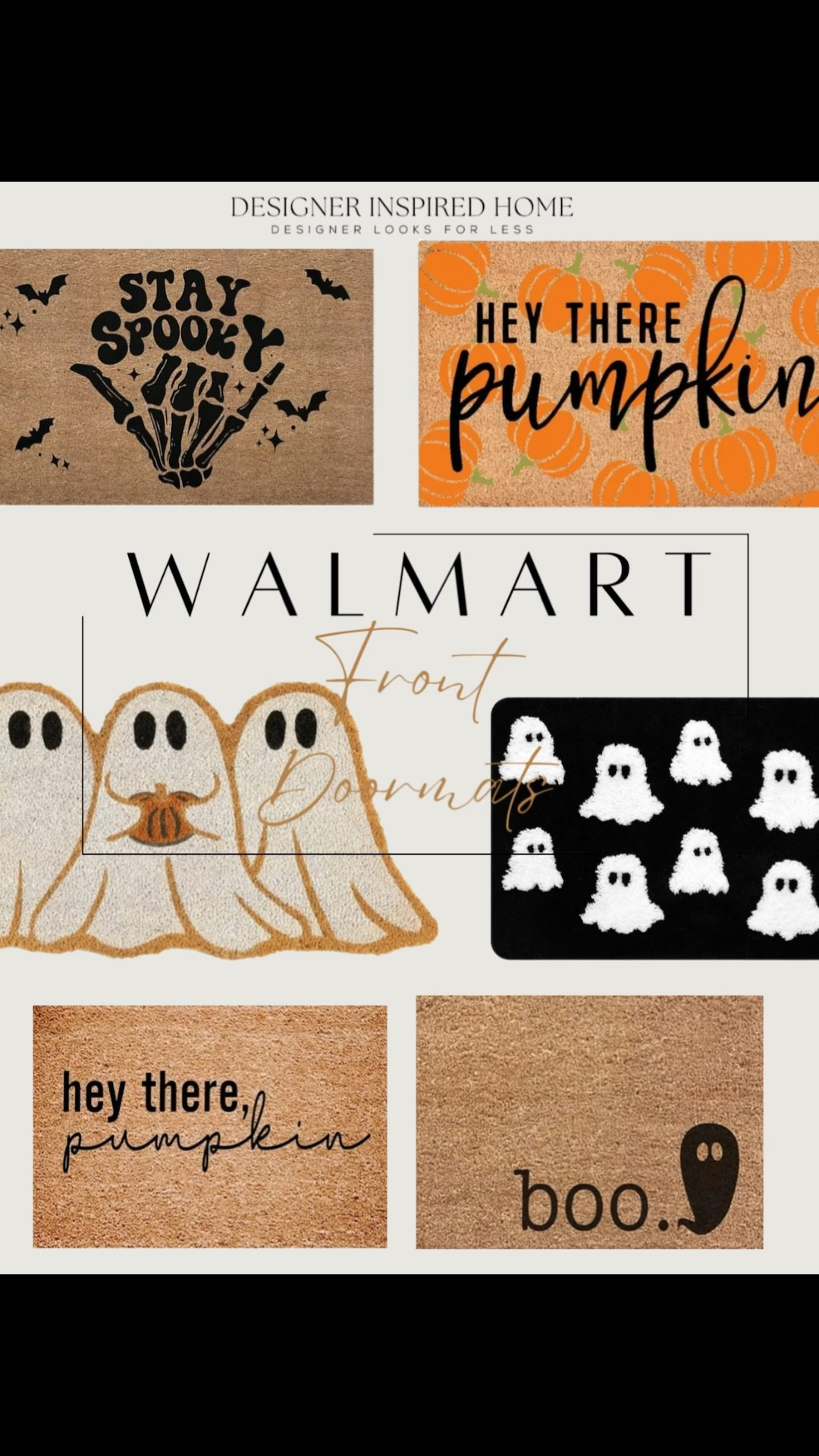 Walmart Halloween doormats! 

#LTKHome #LTKFindsUnder50 #LTKSeasonal