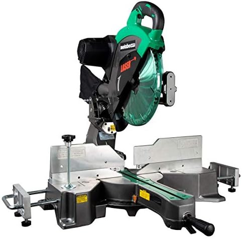 Metabo HPT Sliding Compound Miter Saw | 12-Inch Blade | Double Bevel | Laser Marker | 15-Amp Moto... | Amazon (US)
