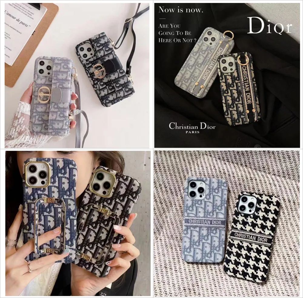 Dupe Di-or iPhone Case Printed CD Possessing Lanyard With Box | DHGate