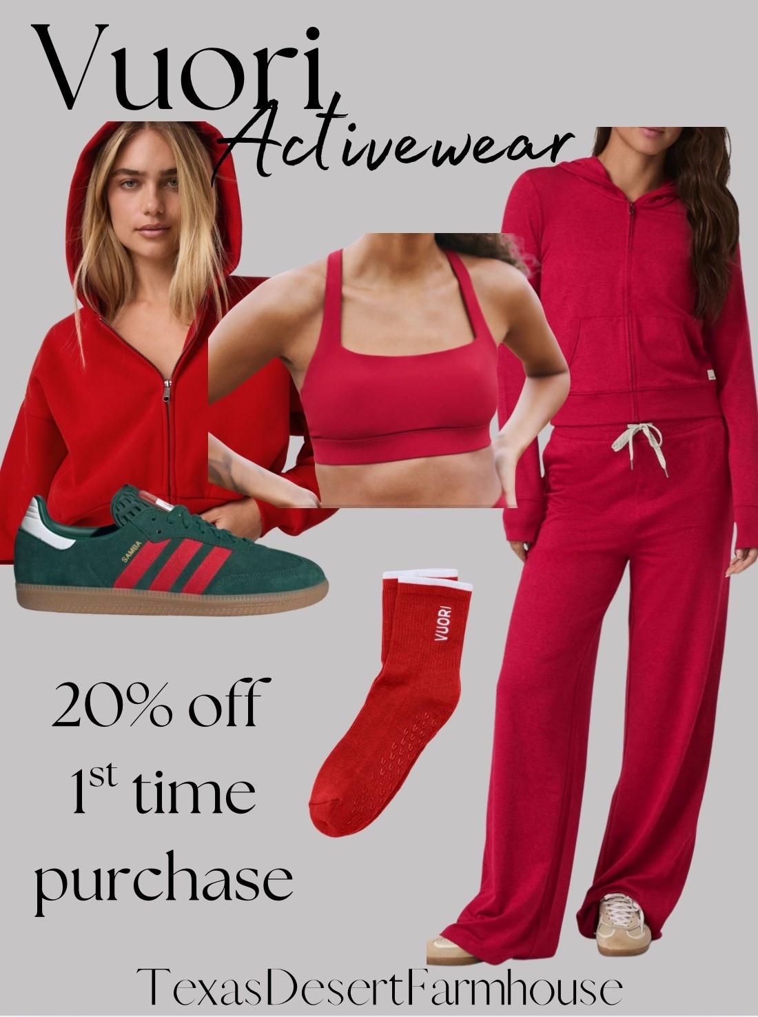 Choir Activewear Christmas Gift Ideas

Halo Mini Full Zip Hoodie
Daily Form Bra
Restore Mini Full Zip Hoodie
OG Samba Adidas in red and green

#activewear #giftideas #gifts #christmasgift #teengiftideas #collegestudentgiftidea #girlgift #daughtergift #redhoodie #redsportsbra #christmas #gifting #giftinspo

#LTKGiftGuide #LTKActive #LTKselfcare