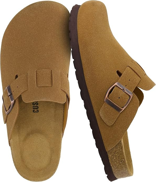 CUSHIONAIRE Hana Womens Clogs | Comfortable Vegan Suede Clogs for Women | Slip On Potato Shoes wi... | Amazon (US)