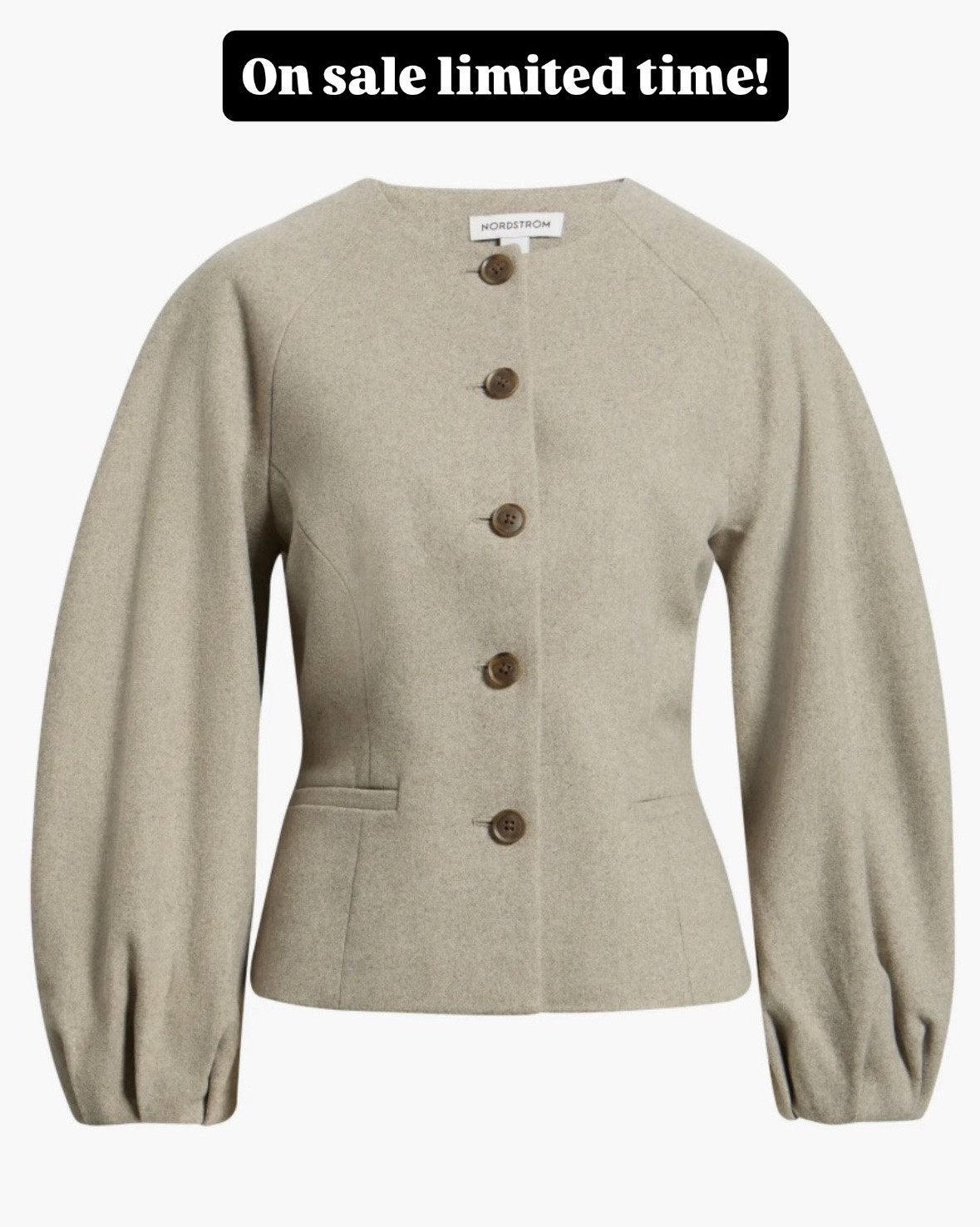 Love the shape of these sleeves