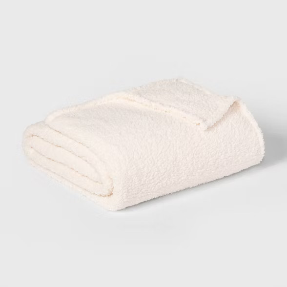 Sherpa Bed Blanket - Room Essentials™ | Target