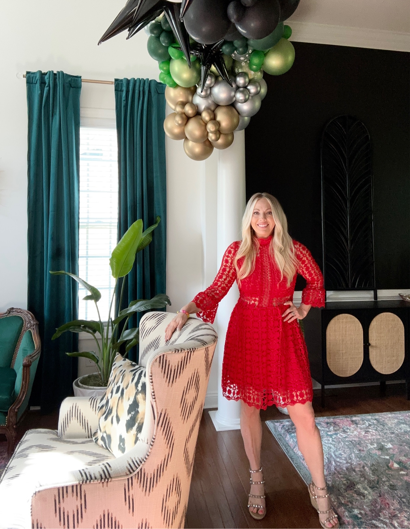 Color is my friend! 

My clothes, my house, my vibe is colorful! This lace cut out dress is perfect for all the summer BBQ’s, festivals and weddings! And the cut outs are basically built in AC! 

#LTKwedding #LTKshoecrush #LTKhome