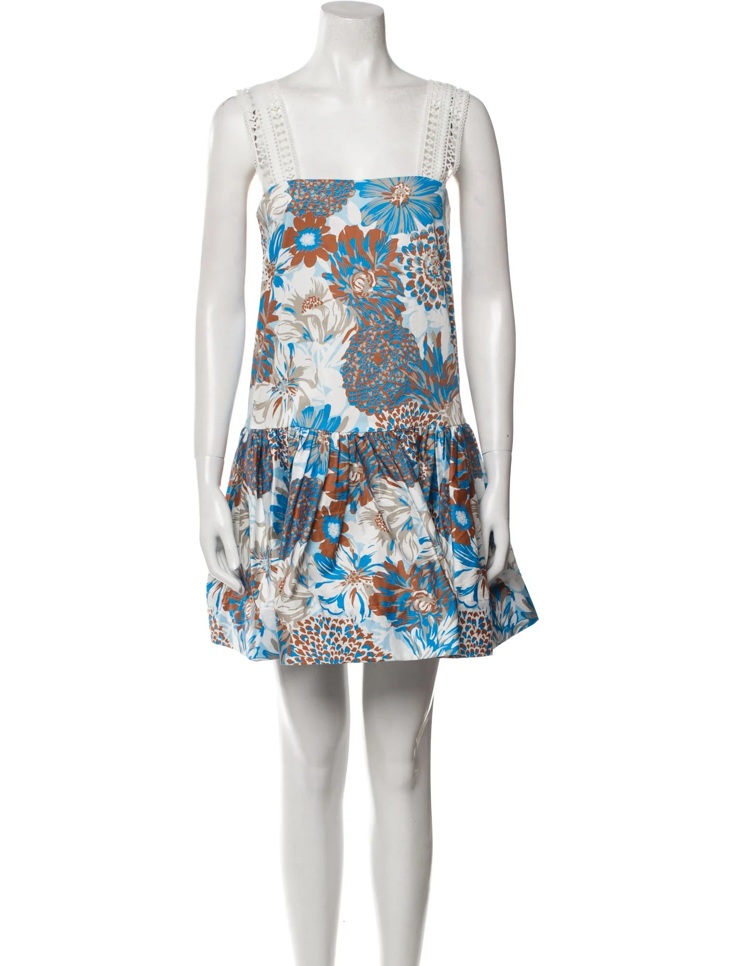 Floral Print Mini Dress | The RealReal