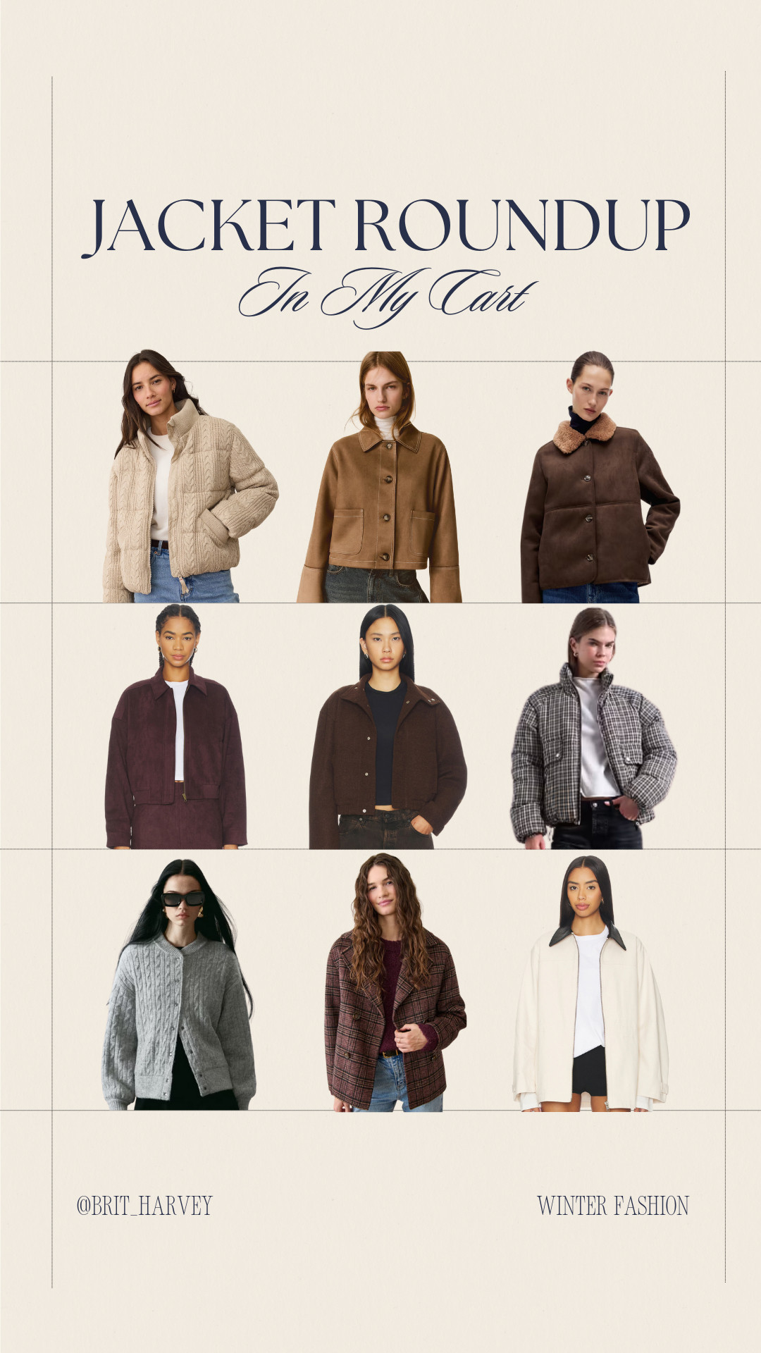 Jackets I'm currently crushing on 👀

#LTKfinds
#LTKstyle
#LTKseasonal
#LTKfavorites
#jacketseason
#outerwearlove
#layeringseason
#everydayjackets
#winterlayers 

 