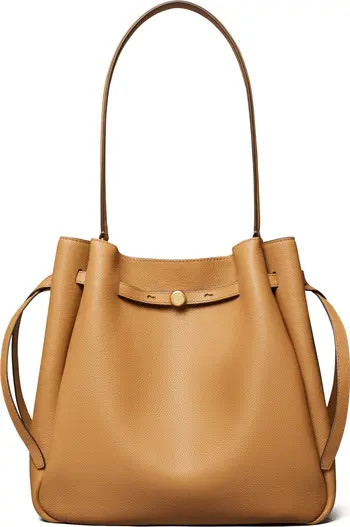 Tory Burch Large Romy Pebble Leather Bucket Bag | Nordstrom | Nordstrom