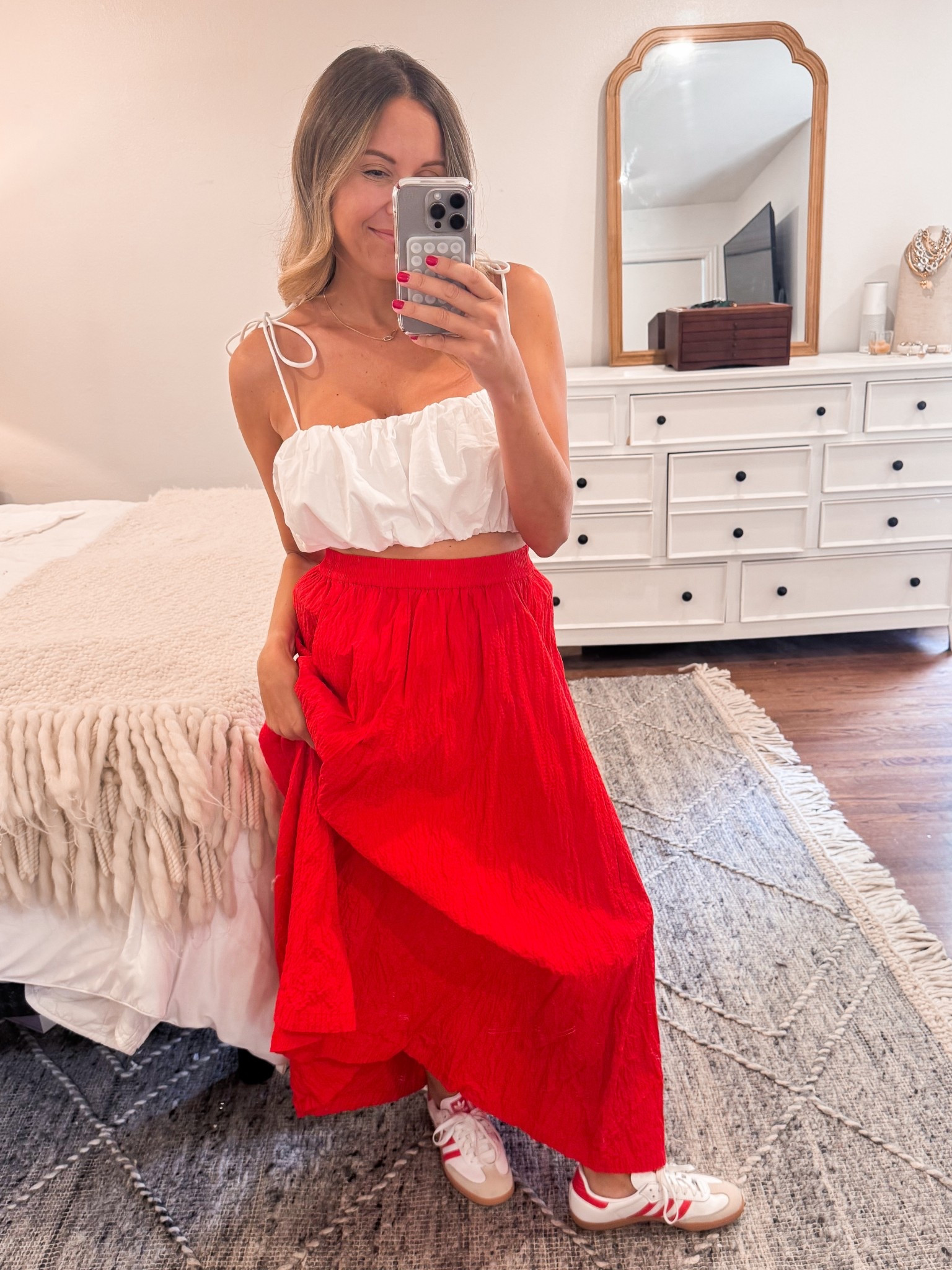 Top - small
Skirt - small


#LTKSeasonal #LTKStyleTip #LTKFindsUnder50