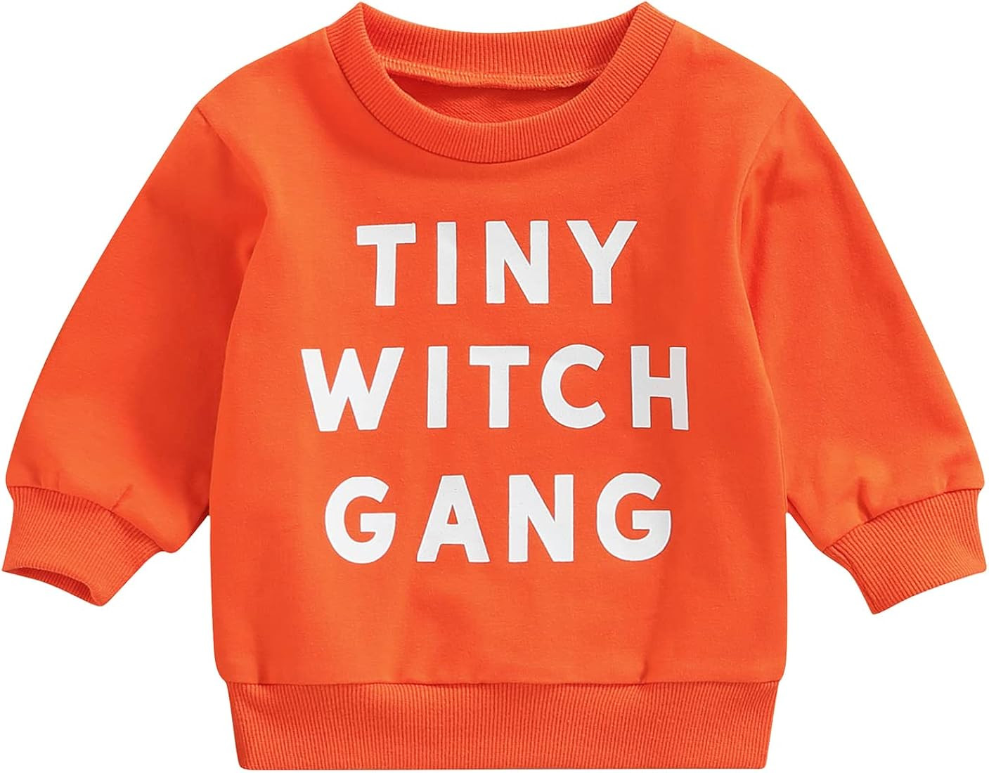 Toddler Baby Halloween Outfit Boy Girl Pumpkin Sweatshirt Crewneck Pullover Sweater Long Sleeve S... | Amazon (US)
