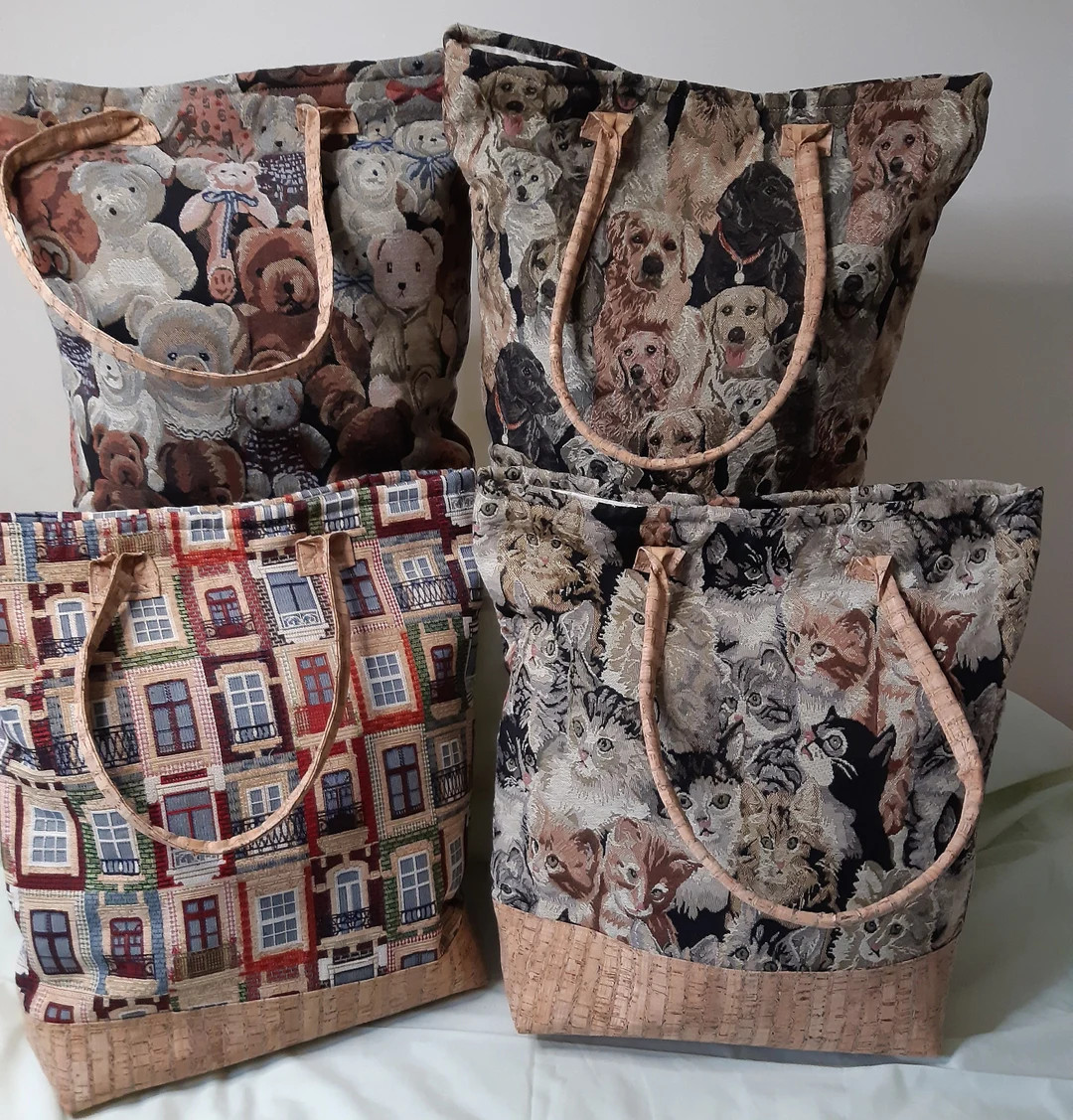 Spacious, tapestry shopper or smart work bag | Etsy (US)