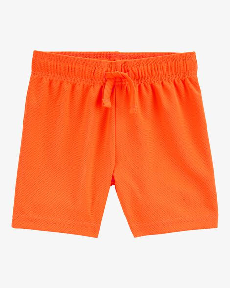 Toddler Boy Active Mesh Shorts - Orange | Carter's Inc