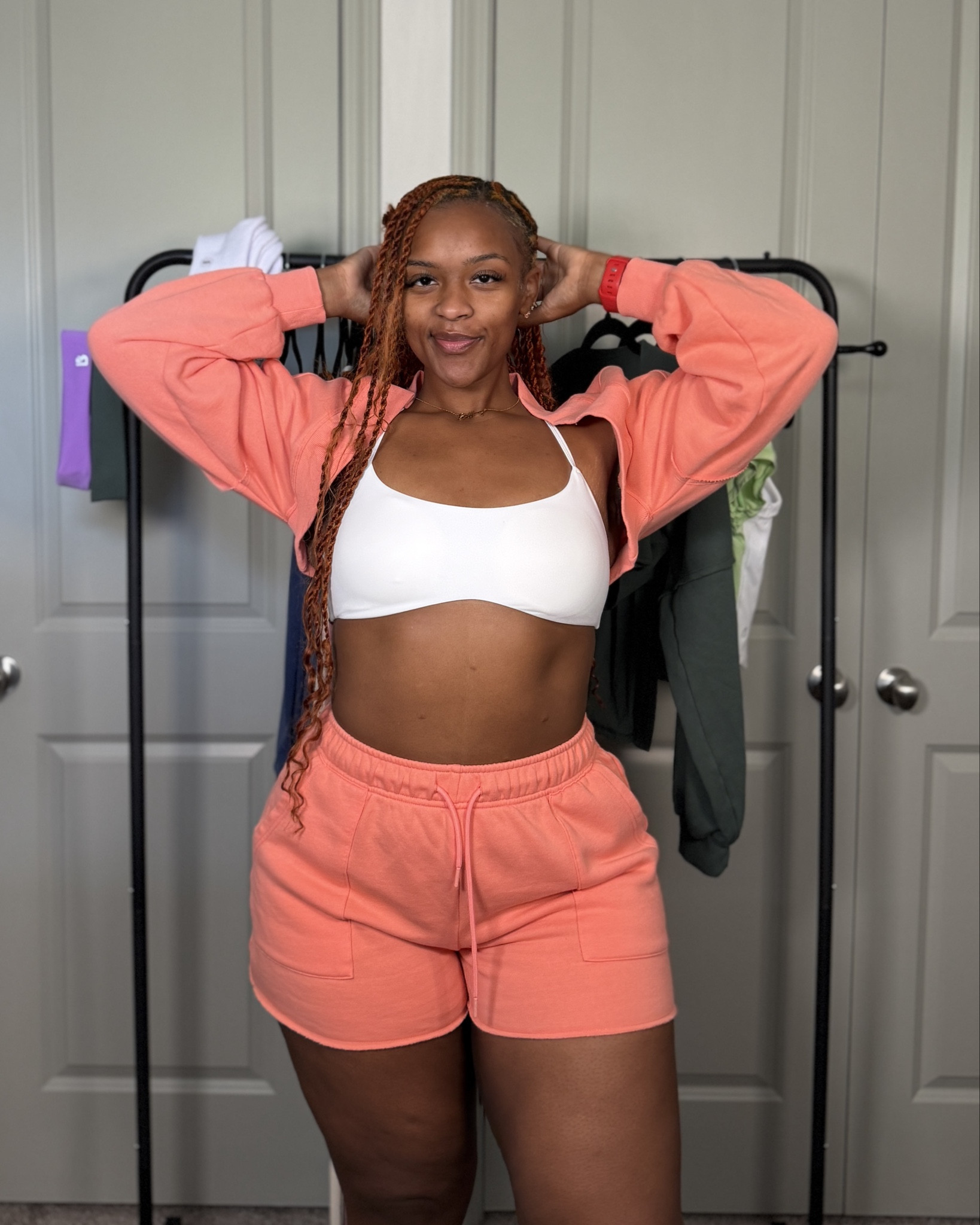 Summer Essentials 💚

Bolero & Bra - Medium  
Shorts - Large 

Save 💰 with code CCURVES

#LTKootd #LTKdayinmylife #LTKActive