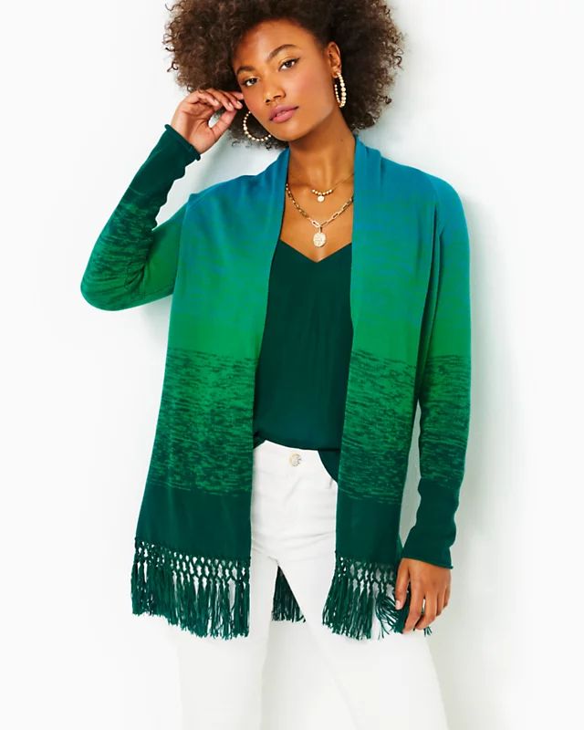 Tatum Ombre Cardigan | Lilly Pulitzer | Lilly Pulitzer