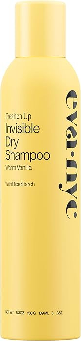 Eva NYC Invisible Dry Shampoo Spray - Oil-Absorbing, Removes Odor & No White Cast - Freshen Up Dr... | Amazon (US)