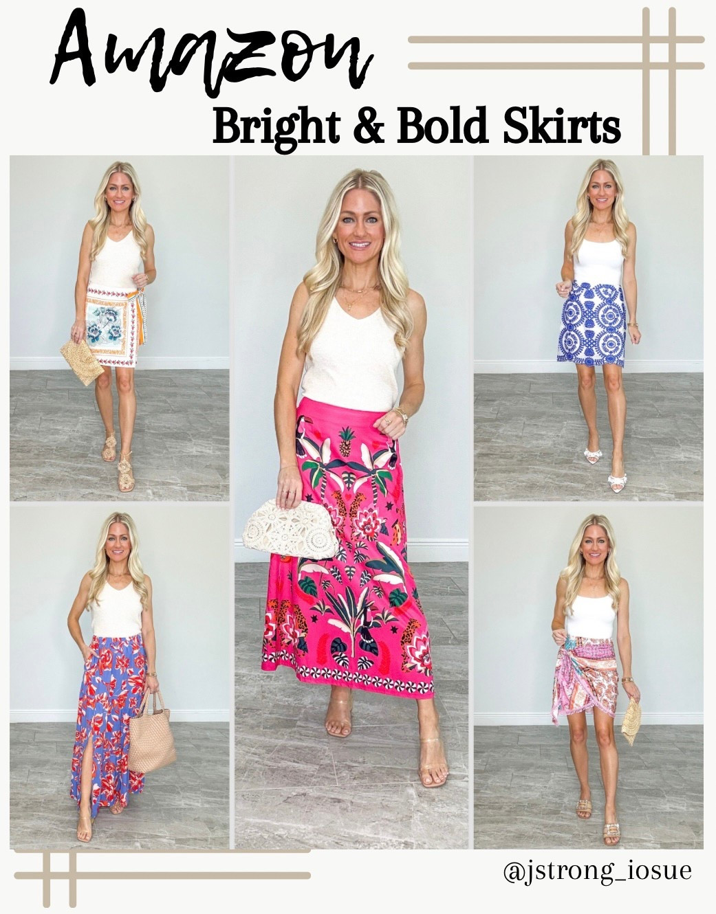 Bright and bold skirts from Amazon to pack on your next vacation and to wear this Summer! Most of these are giving Farm Rio vibes for less!! 

#LTKStyleTip #LTKFindsUnder50