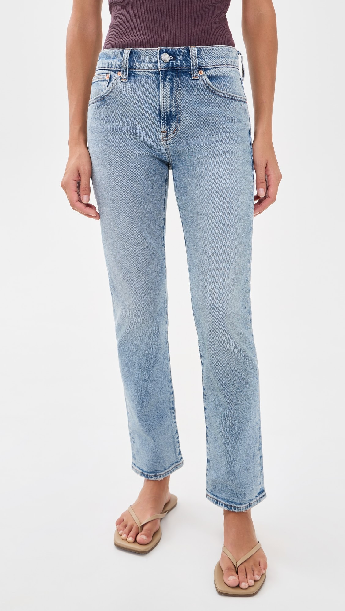 Madewell Jules Slim Straight Jeans | Shopbop | Shopbop