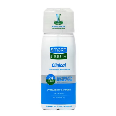 SmartMouth Advanced Clinical Formula Fresh Mint Activated Mouthwash - 16 fl oz | Target