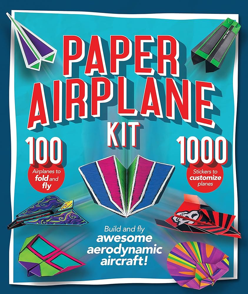 Paper Airplane Kit: Build and Fly Awesome Aerodynamic Aircraft! | Amazon (US)