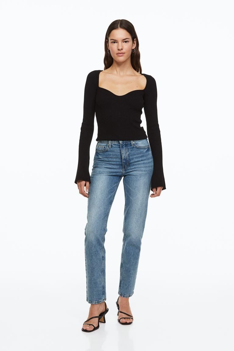 Vintage Straight High Jeans | H&M (US + CA)