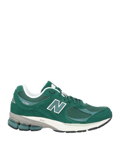 New Balance Woman Sneakers Emerald green Size 4.5 Leather, Textile fibers | YOOX (US)