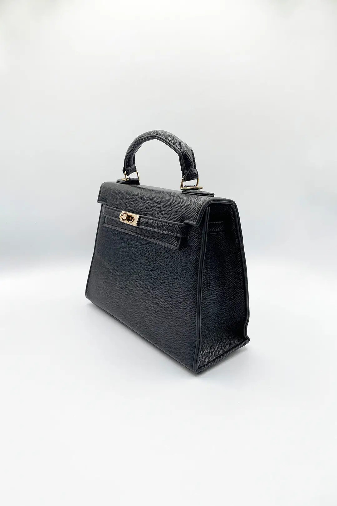 Black SVNX Top Handle Satchel Tote Bag | Boohoo | Boohoo.com (UK & IE)