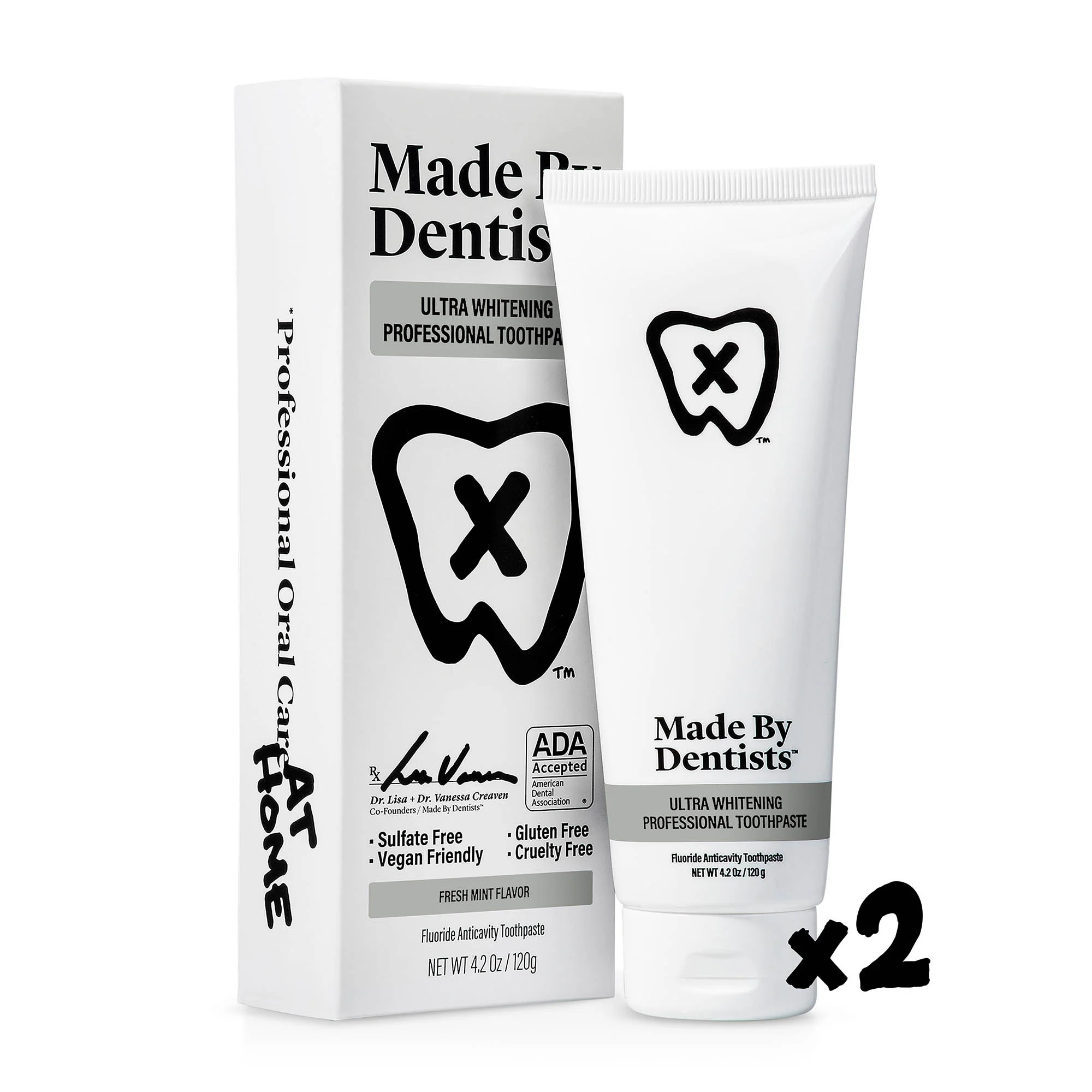 Ultra Whitening Professional Toothpaste | Made By Dentists