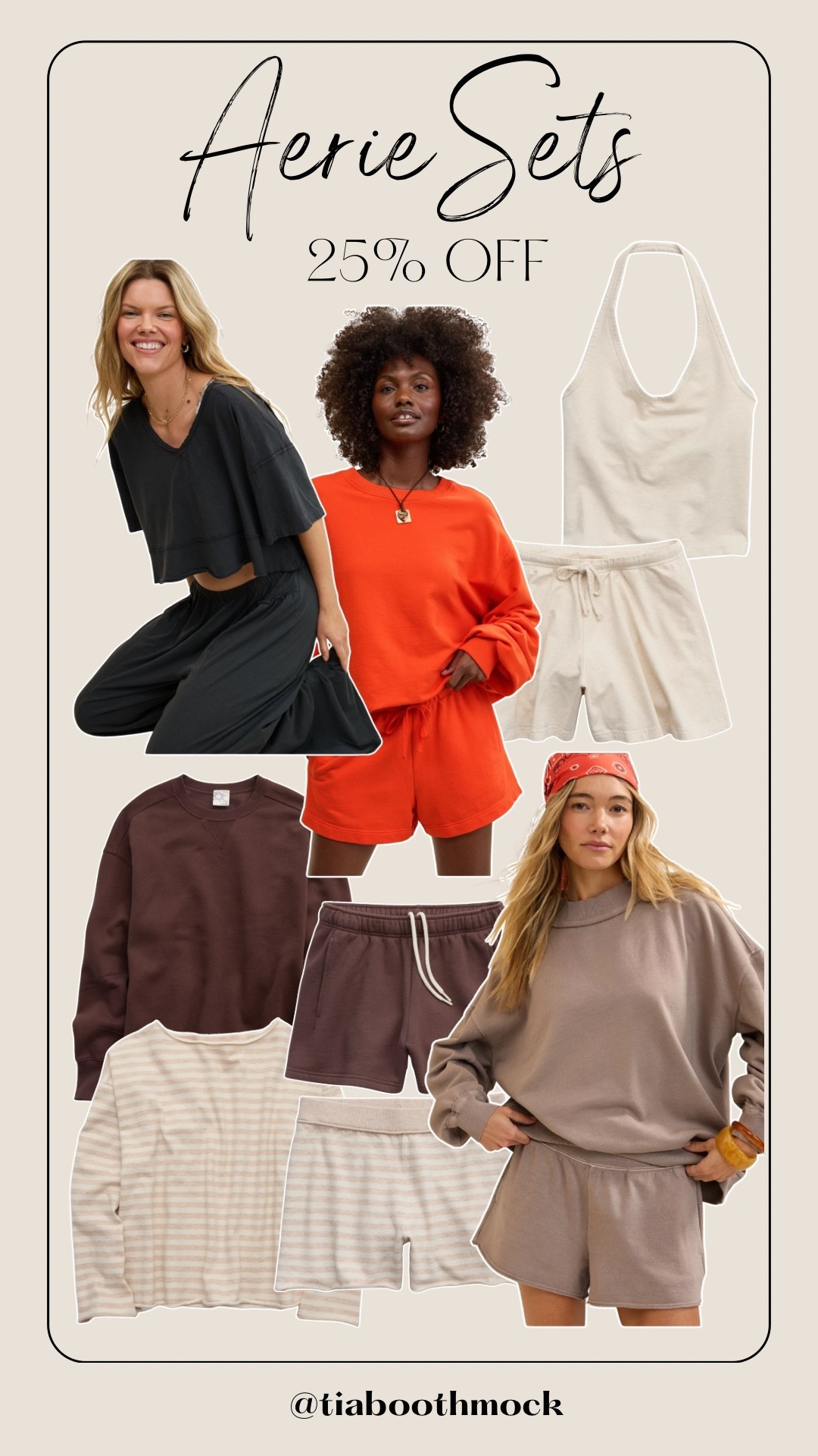 Today is the last day to shop 25% off of @Aerie! My matching set picks that are easy, comfy, and look so cute 🙌🏼

#LTKootd #LTKmomlife #LTKselfcare
