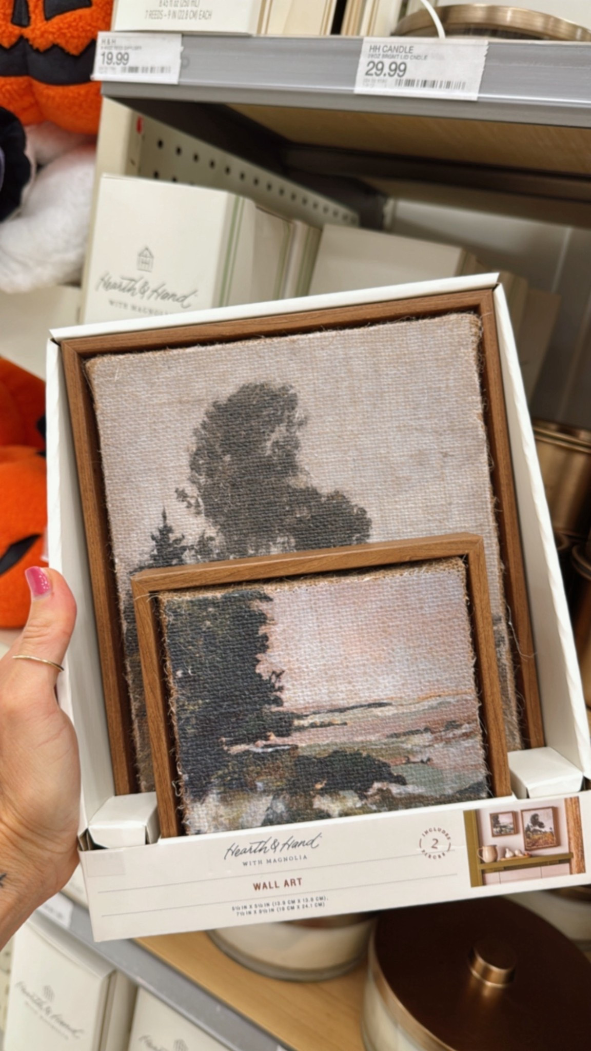 I’m a sucker for the target art…great price & adds a touch of weathered characterr

#LTKSeasonal #LTKHome #LTKSaleAlert