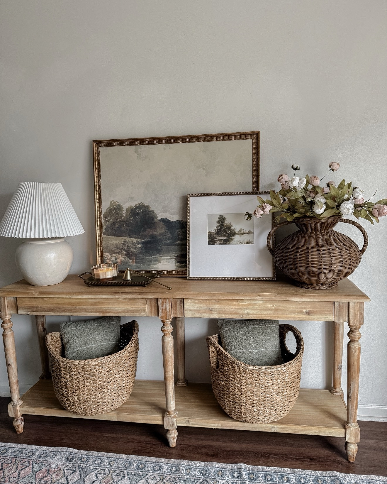 My favorite console table is on sale!! And my 2 large baskets are on sale as well! Sharing a couple different ways I have styled it through the years! 🤎

#LTKHome #LTKSaleAlert #LTKSeasonal