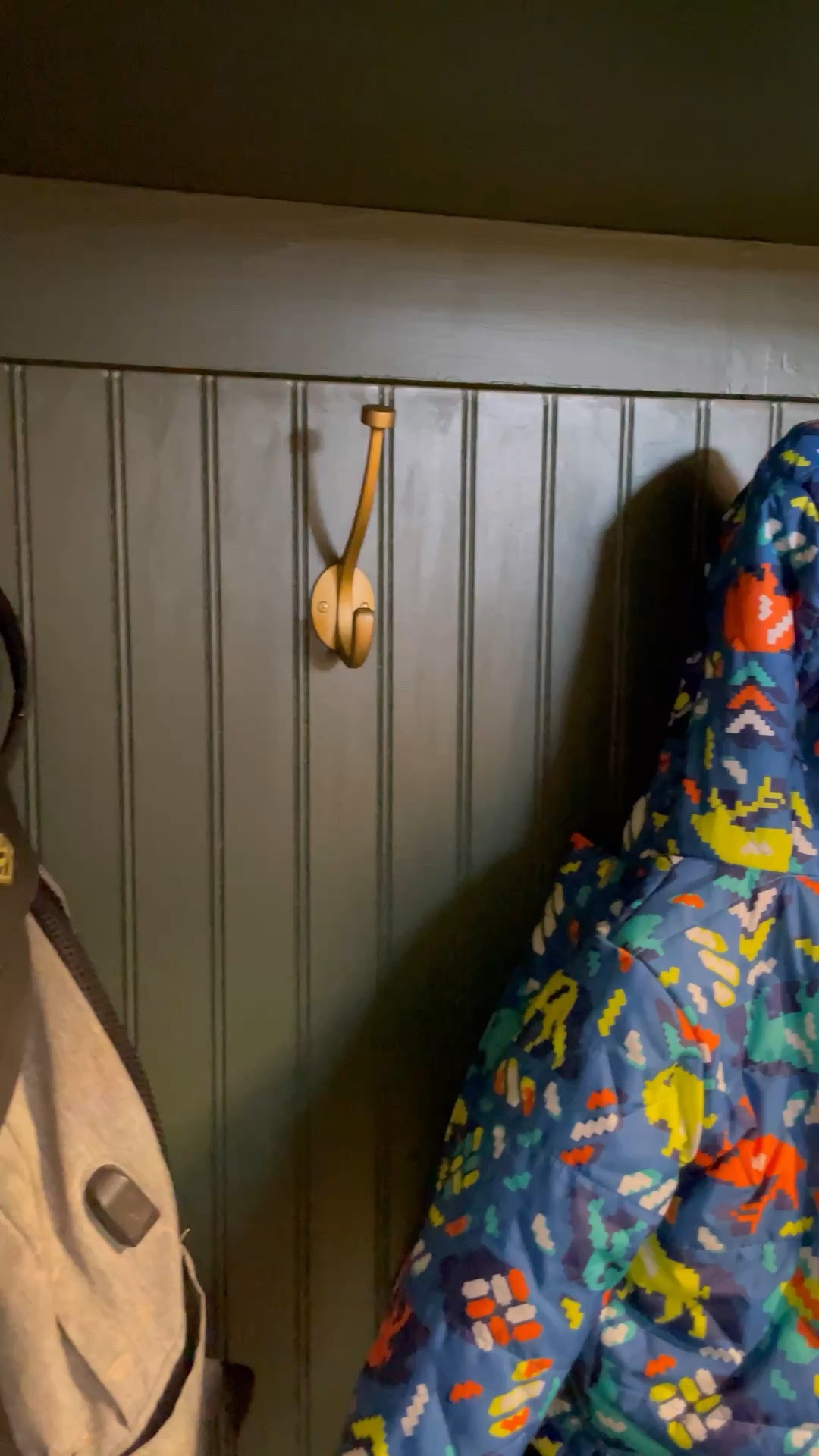 DIY mudroom coat closet transformation
Shoe baskets shelf baskets wall hooks bead board

#LTKFamily #LTKHome