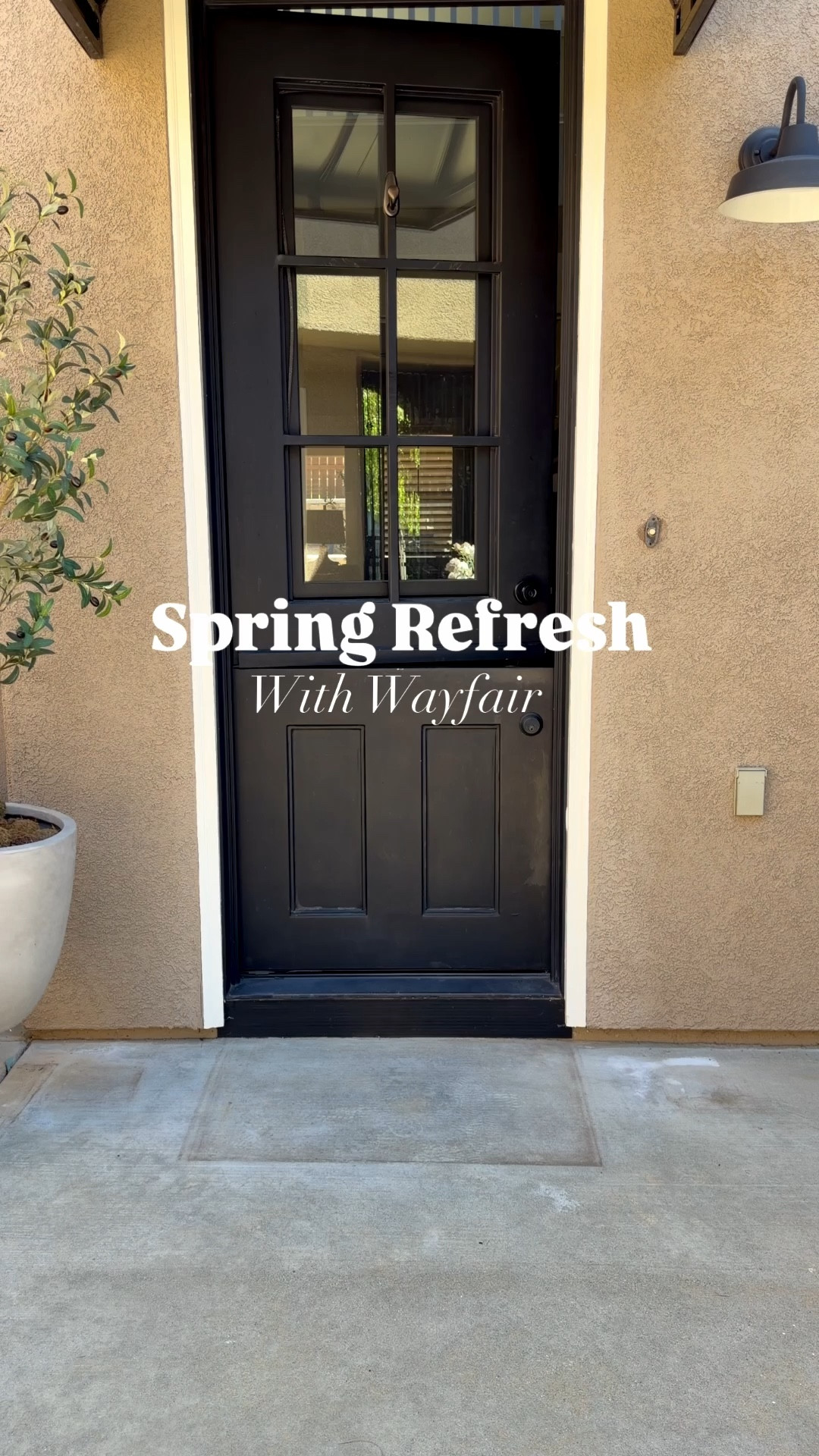 #ad I partnered with @Wayfair and did a little spring refresh at my front door! I’ve owned these items for quite a while and they’ve held up great! #WayfairPartner, #wishyouwerehere, #outdoor, #Wayfair,

#LTKSaleAlert #LTKHome