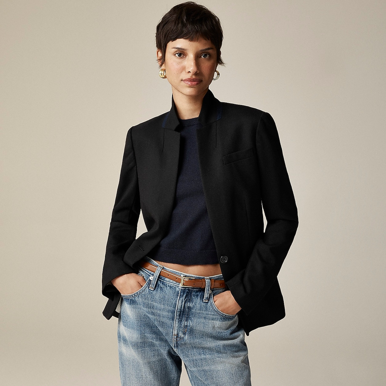 Regent blazer in wool flannel | J. Crew US