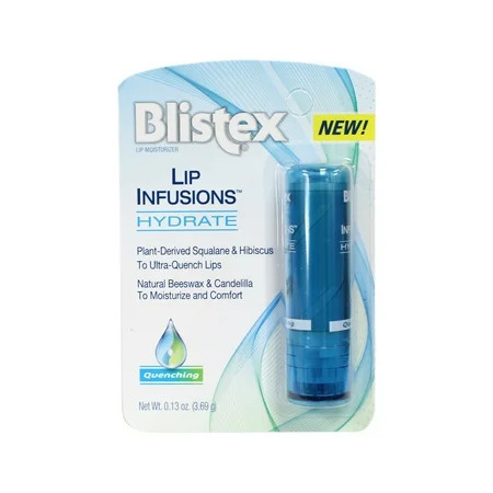 Blistex Moisturizer Lip Infusions Hydrate & Quenching 0.13 oz | Walmart (US)