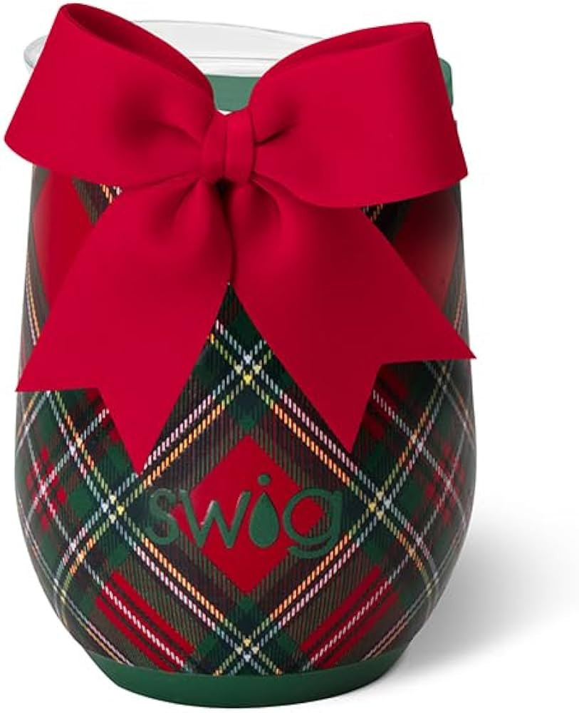 Swig Life 12oz Wine Tumbler with Lid, Stainless Steel, Dishwasher Safe, Portable, Triple Insulate... | Amazon (US)