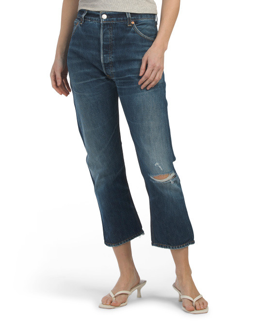 Made In Usa High Rise Cropped Jeans | TJ Maxx