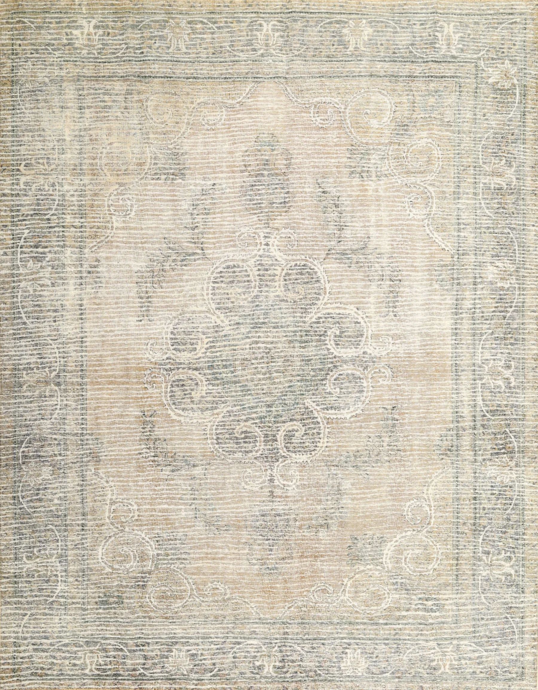 Mossley Wool Beige/Gray Rug | Wayfair North America