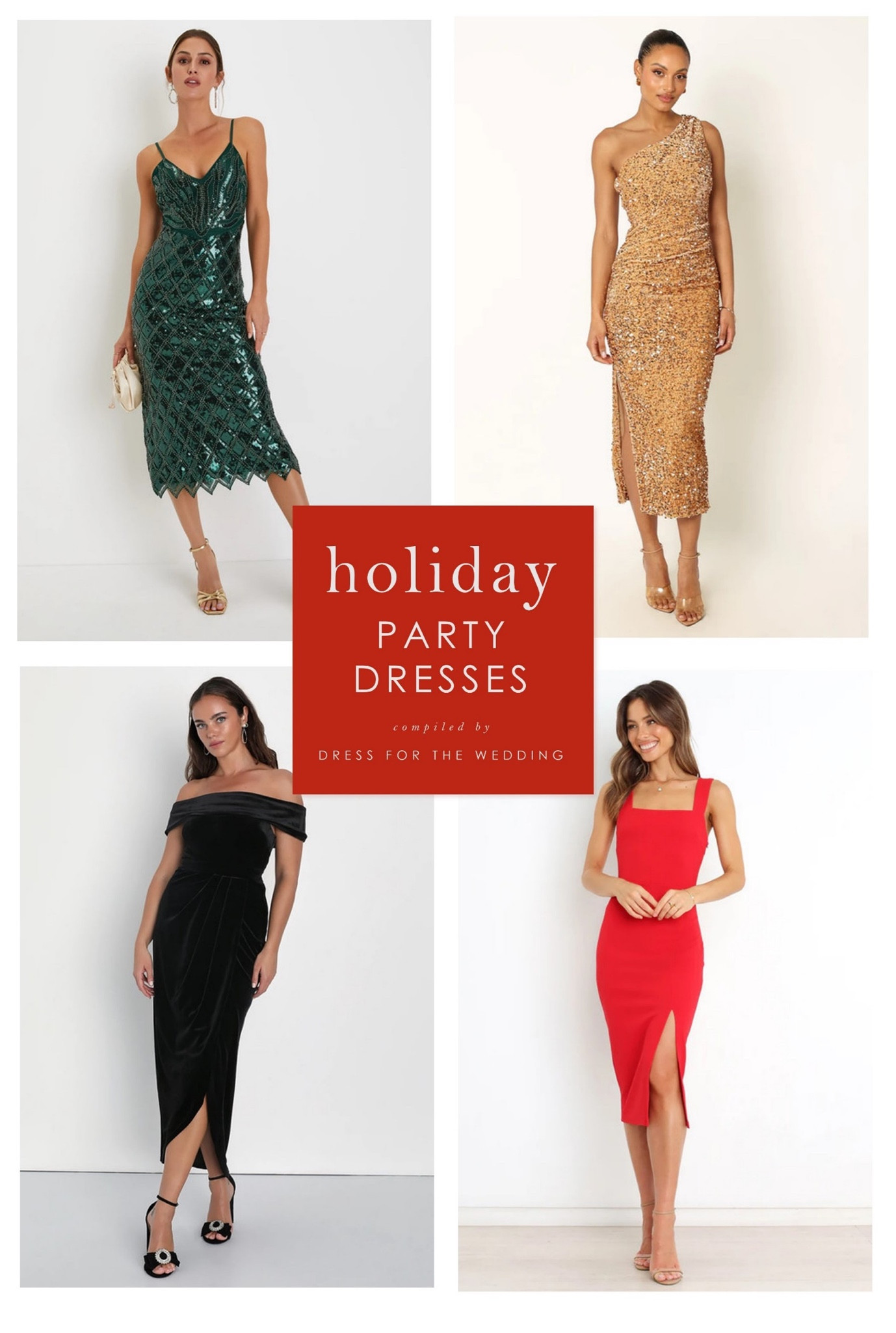 Holiday party dresses
Holiday outfits 
Red dress
Black velvet dress
Gold sequin dress
Holiday work party
Green sequin dress 
Petal and pup dress
Dresses under 100

#LTKfindsunder100 #LTKHoliday #LTKwedding