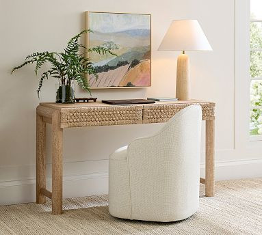 Bolinas Console Desk (54") | Pottery Barn (US)