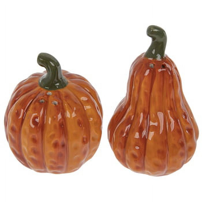 Orange Pumpkin And Gourd Salt And Pepper Shakers Home Autumn Fall Table Decoration | Walmart (US)