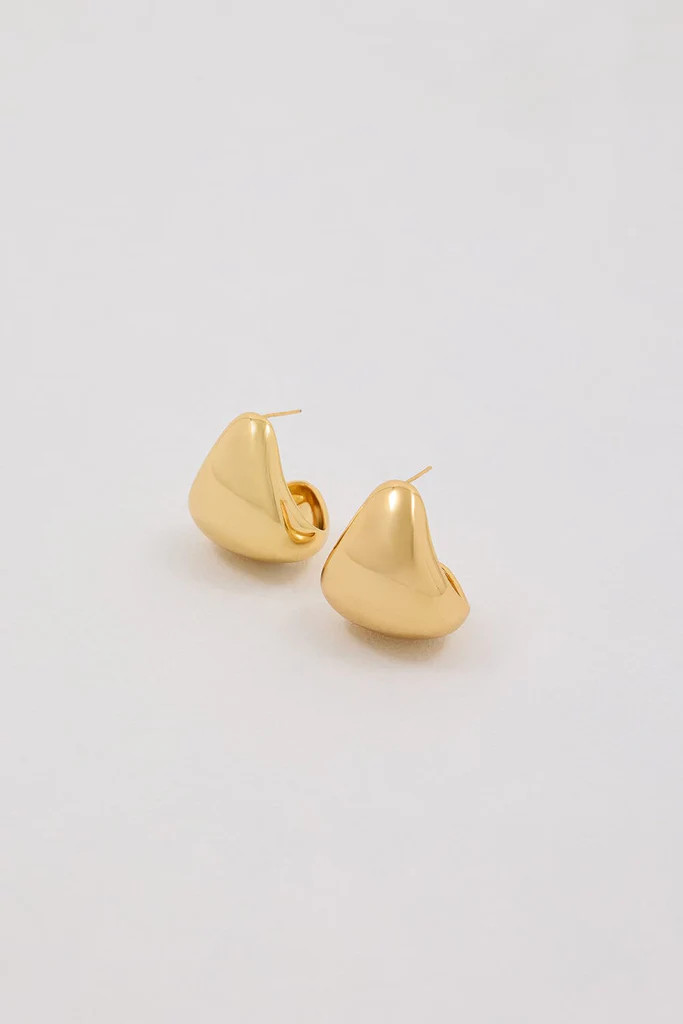 ANNA ROSSI THE ARCH EARRING GOLD | DISSH