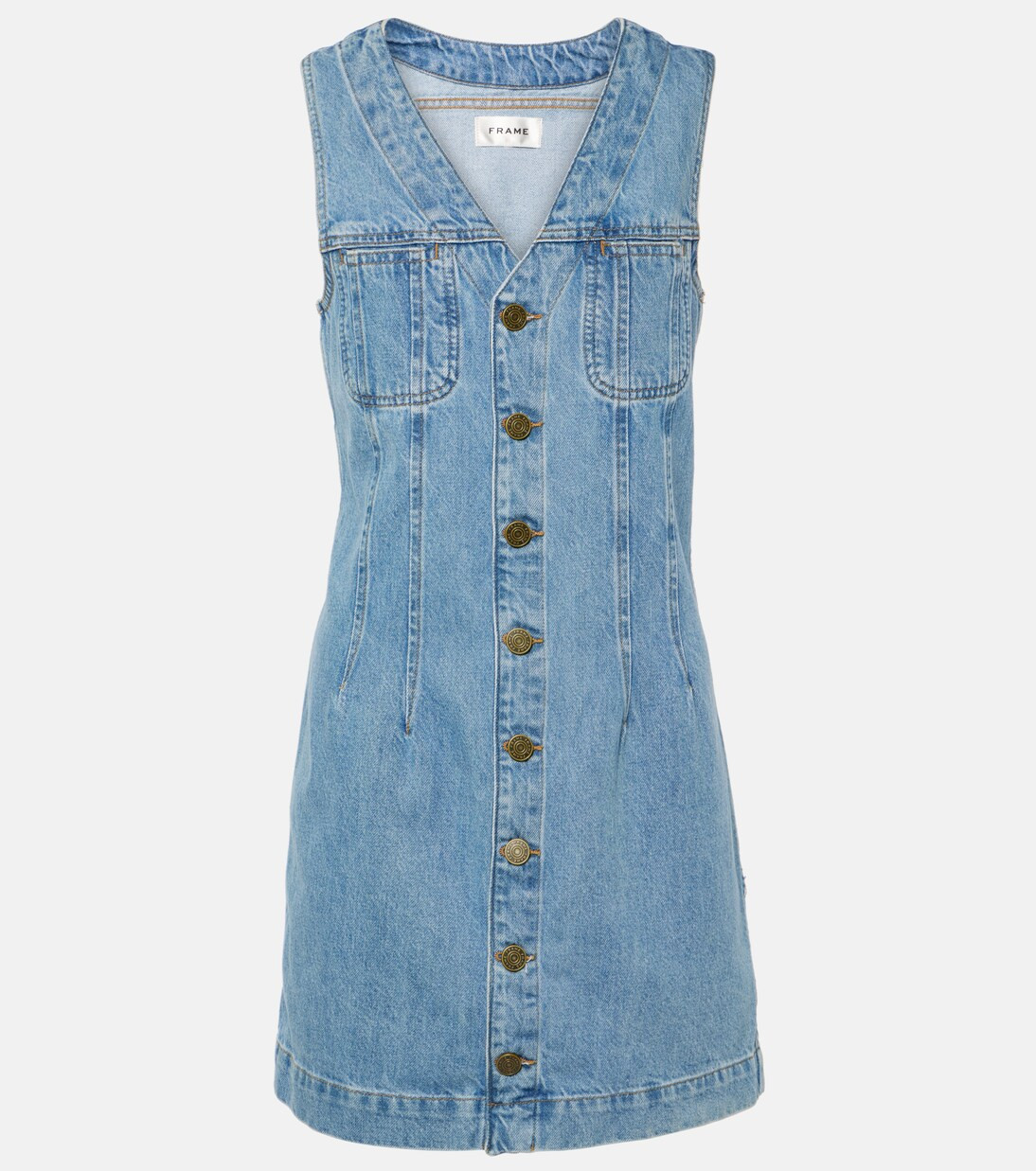 Trucker denim minidress | Mytheresa (US/CA)