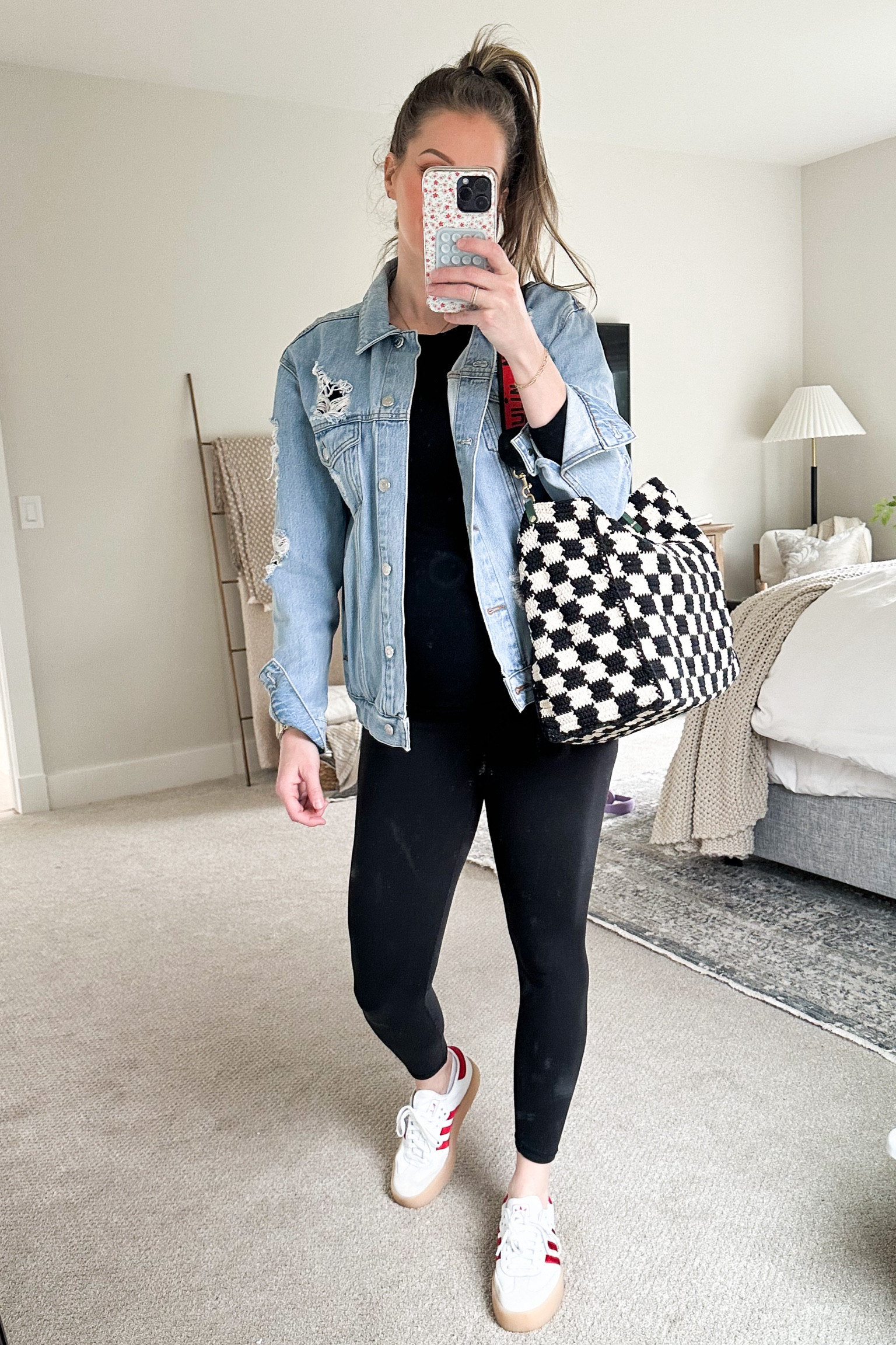 Todays momiform, spring outfit, Jean jacket, casual outfitt

#LTKbump #LTKfindsunder50 #LTKstyletip